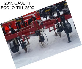 2015 CASE IH ECOLO-TILL 2500