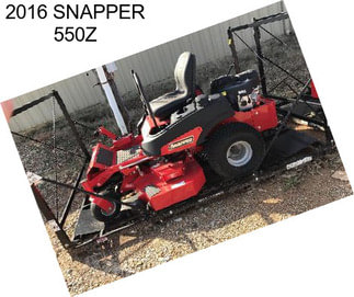 2016 SNAPPER 550Z