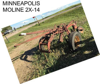 MINNEAPOLIS MOLINE 2X-14