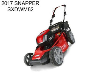 2017 SNAPPER SXDWM82