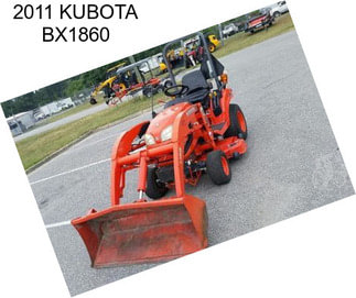 2011 KUBOTA BX1860