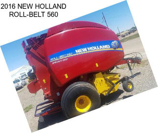 2016 NEW HOLLAND ROLL-BELT 560