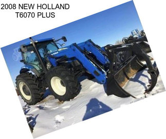 2008 NEW HOLLAND T6070 PLUS