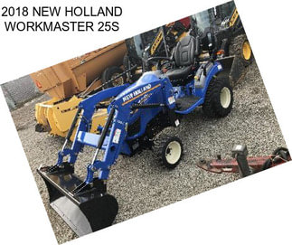 2018 NEW HOLLAND WORKMASTER 25S