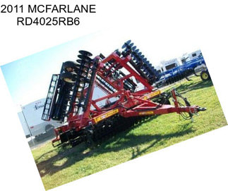 2011 MCFARLANE RD4025RB6