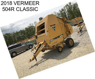 2018 VERMEER 504R CLASSIC