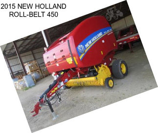 2015 NEW HOLLAND ROLL-BELT 450