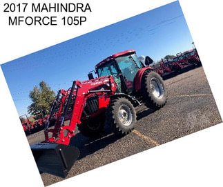 2017 MAHINDRA MFORCE 105P