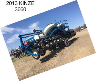 2013 KINZE 3660