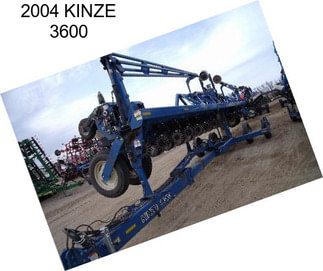 2004 KINZE 3600