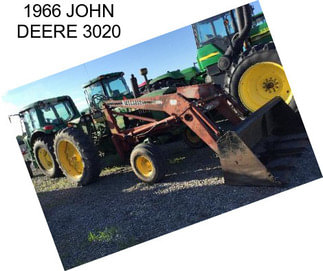 1966 JOHN DEERE 3020