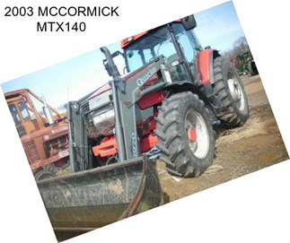 2003 MCCORMICK MTX140