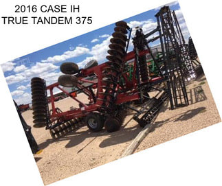 2016 CASE IH TRUE TANDEM 375