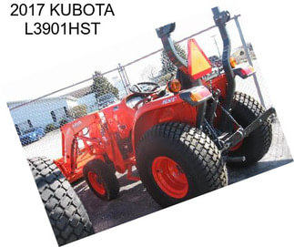 2017 KUBOTA L3901HST