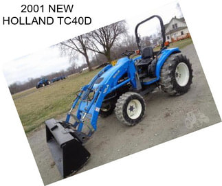 2001 NEW HOLLAND TC40D