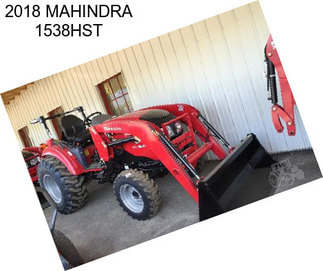 2018 MAHINDRA 1538HST