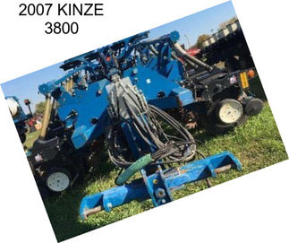 2007 KINZE 3800