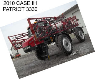 2010 CASE IH PATRIOT 3330