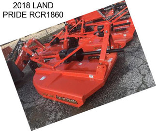 2018 LAND PRIDE RCR1860