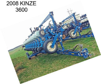 2008 KINZE 3600