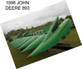 1998 JOHN DEERE 893