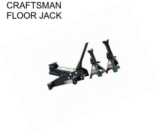 CRAFTSMAN FLOOR JACK