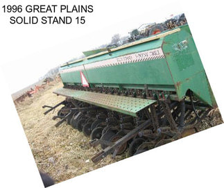 1996 GREAT PLAINS SOLID STAND 15