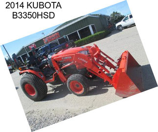 2014 KUBOTA B3350HSD
