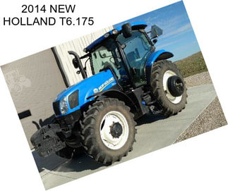 2014 NEW HOLLAND T6.175