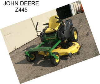 JOHN DEERE Z445