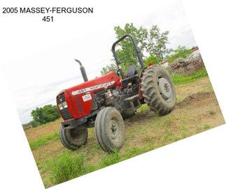 2005 MASSEY-FERGUSON 451