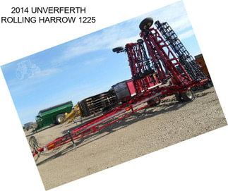 2014 UNVERFERTH ROLLING HARROW 1225