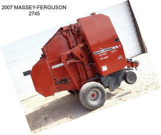 2007 MASSEY-FERGUSON 2745