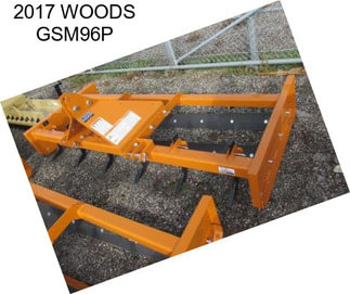 2017 WOODS GSM96P