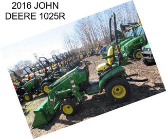 2016 JOHN DEERE 1025R