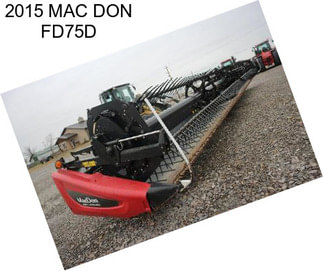 2015 MAC DON FD75D