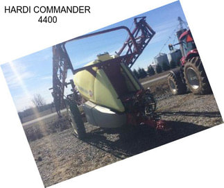 HARDI COMMANDER 4400