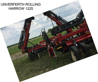 UNVERFERTH ROLLING HARROW 1225