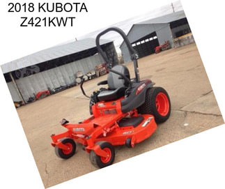 2018 KUBOTA Z421KWT