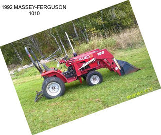 1992 MASSEY-FERGUSON 1010