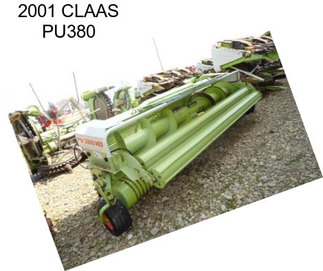 2001 CLAAS PU380