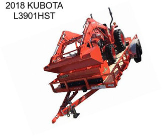 2018 KUBOTA L3901HST