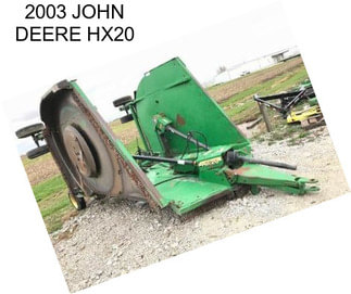 2003 JOHN DEERE HX20