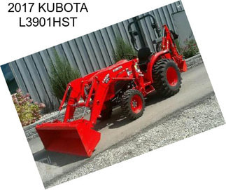 2017 KUBOTA L3901HST