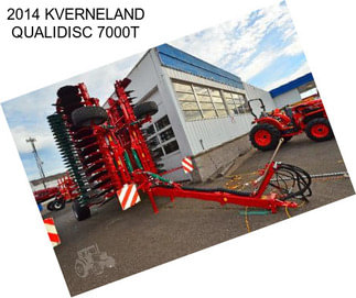 2014 KVERNELAND QUALIDISC 7000T