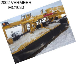 2002 VERMEER MC1030