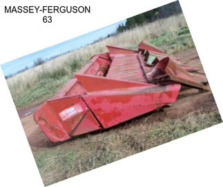 MASSEY-FERGUSON 63