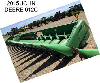 2015 JOHN DEERE 612C