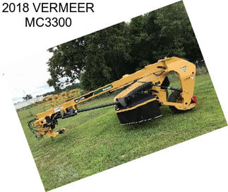 2018 VERMEER MC3300