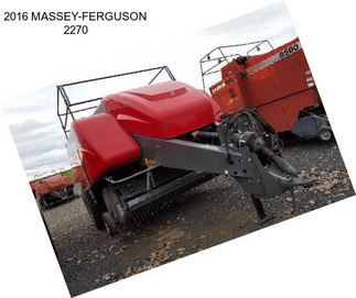 2016 MASSEY-FERGUSON 2270